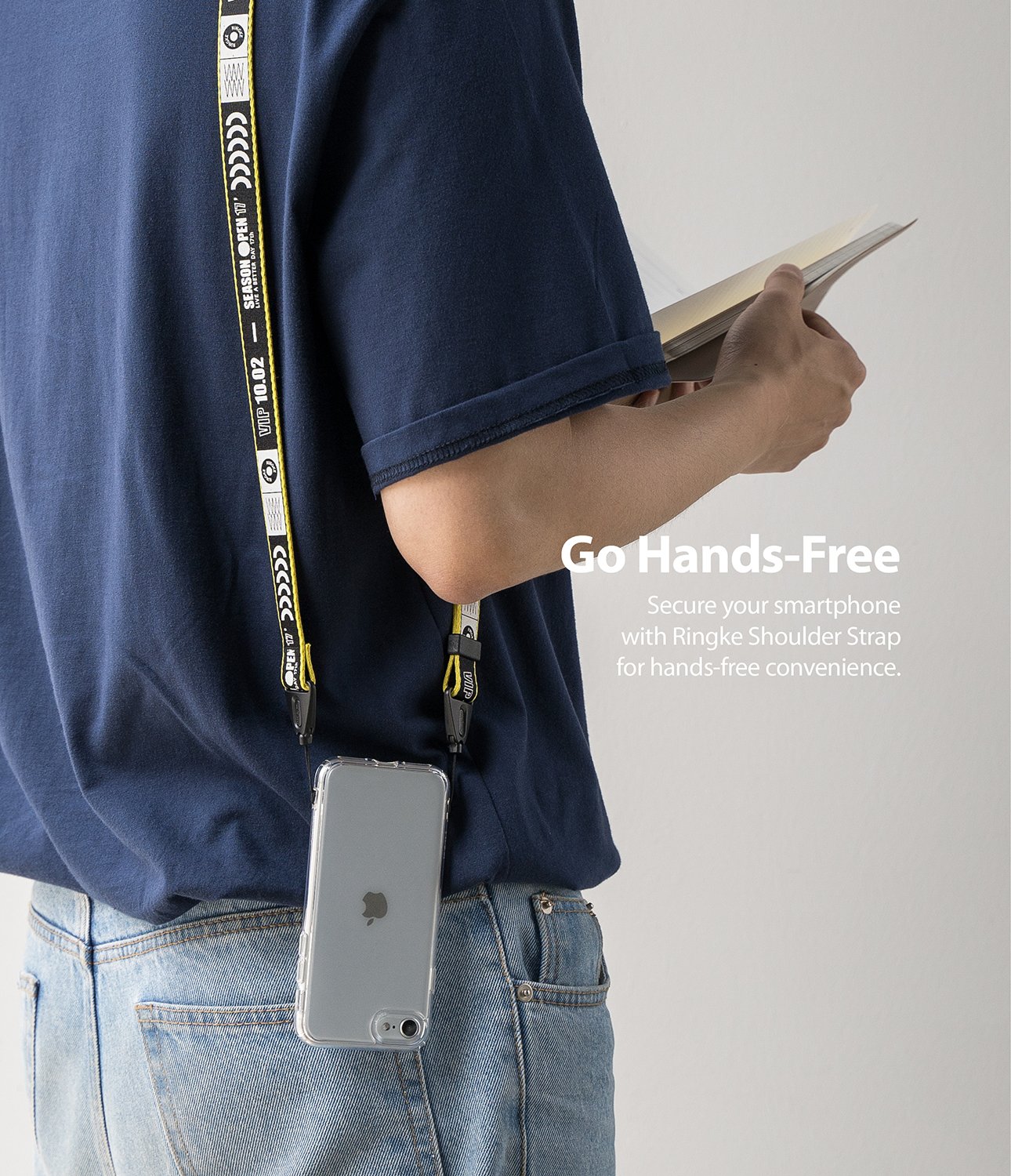 Strap Tali Gantungan HP Ringke Shoulder Strap Neck Lanyard
