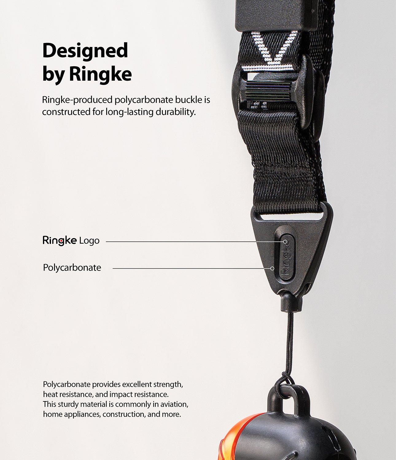Strap Tali Gantungan HP Ringke Shoulder Strap Neck Lanyard