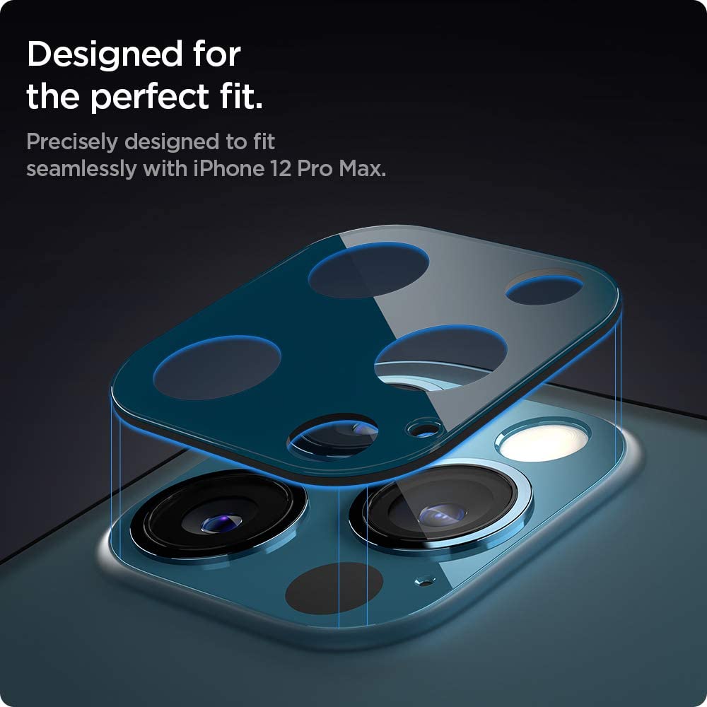 Camera Lens Protector iPhone 12 Pro Max 12 Mini Spigen GlastR Tempered
