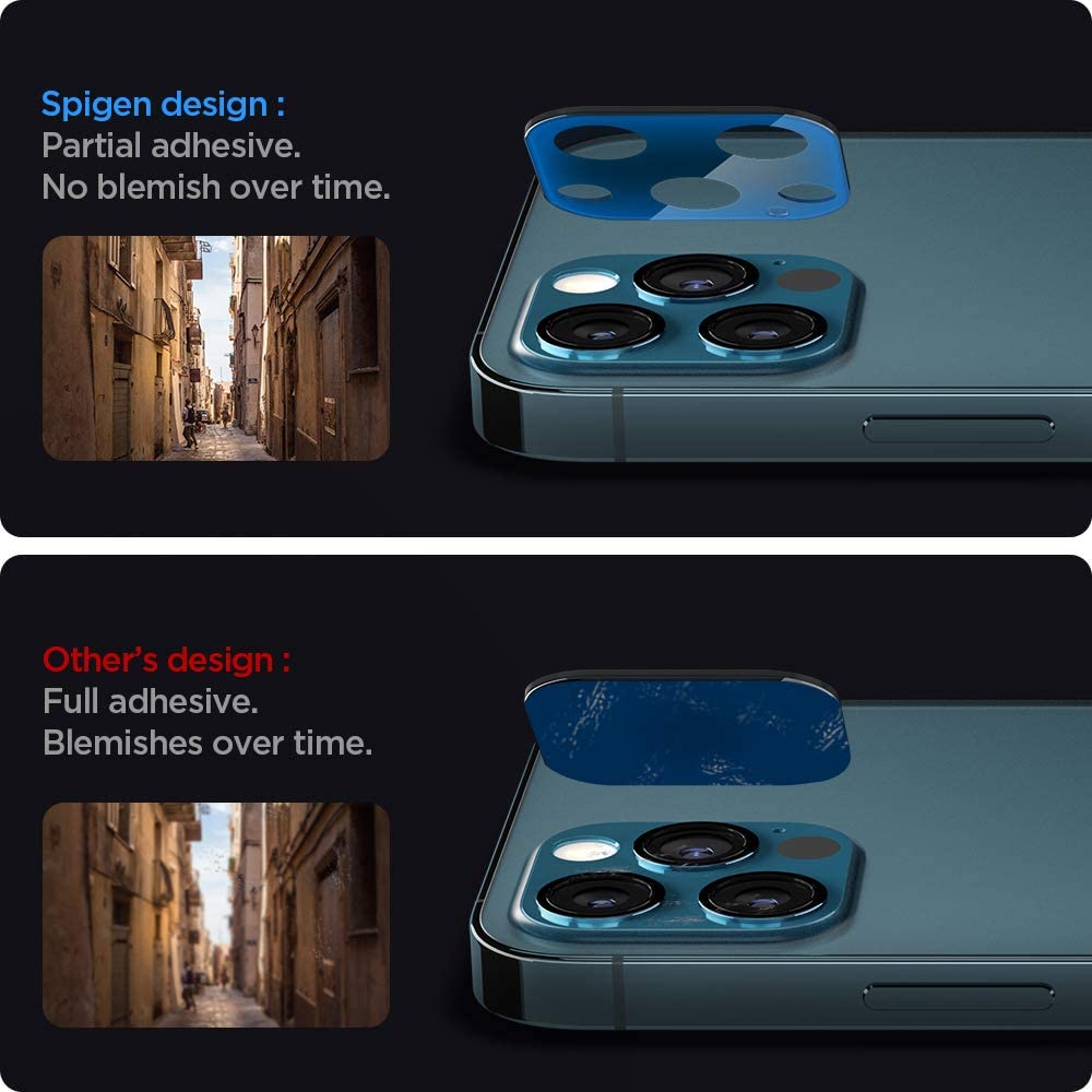 Camera Lens Protector iPhone 12 Pro Max 12 Mini Spigen GlastR Tempered