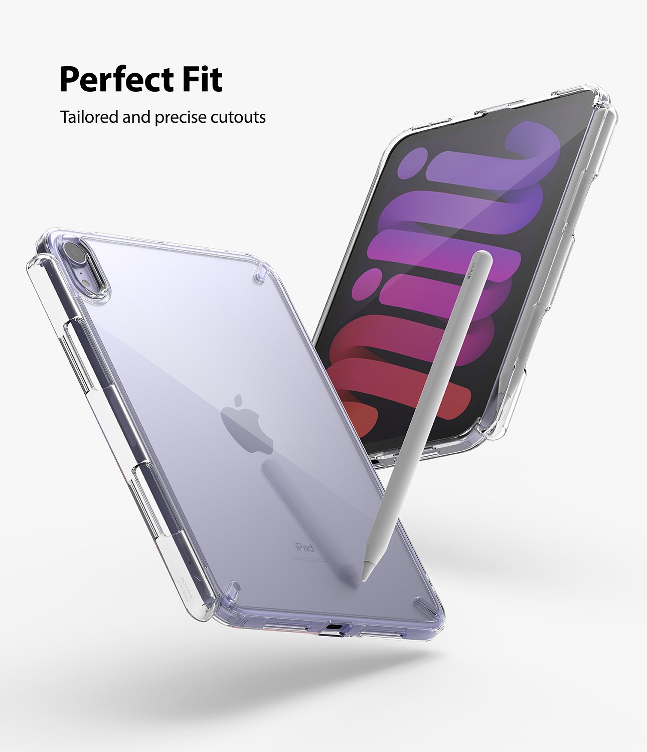 Ringke iPad Mini 6 8.3" (2021) FUSION - Smoke Black F584R53-1