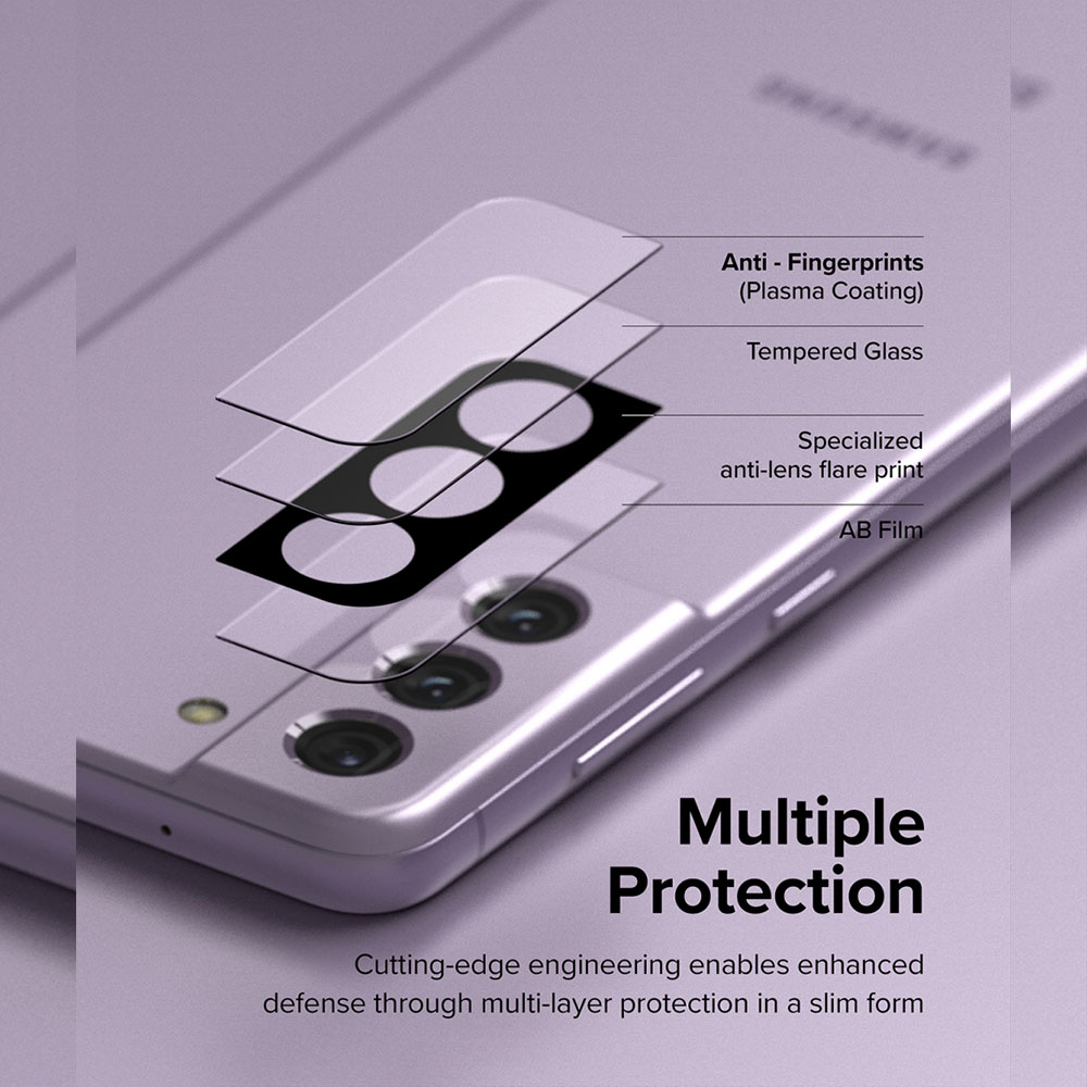 Camera Tempered Glass Samsung Galaxy S21 FE Ringke ID Camera Protector