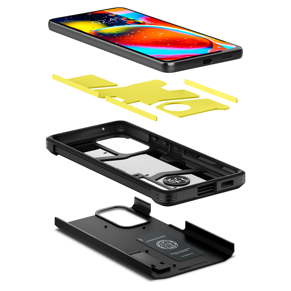 Case Samsung Galaxy A53/A73 Spigen Tough Armor Anti Shock Stand Casing
