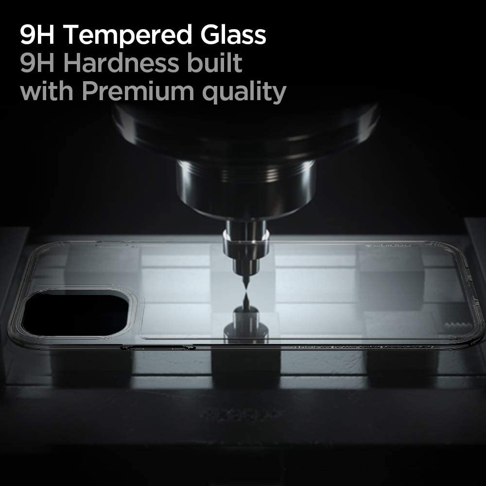 Case iPhone 12 Pro Max / Pro / Mini Spigen Quartz Hybrid Glass Casing