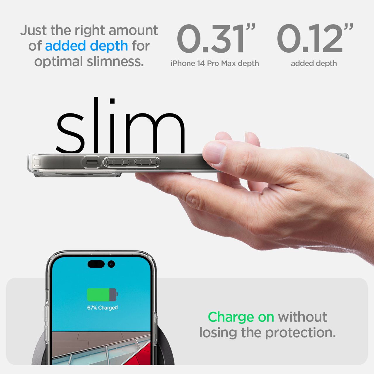 Spigen iPhone 14 Plus Case Ultra Hybrid - Matte Black ACS04895