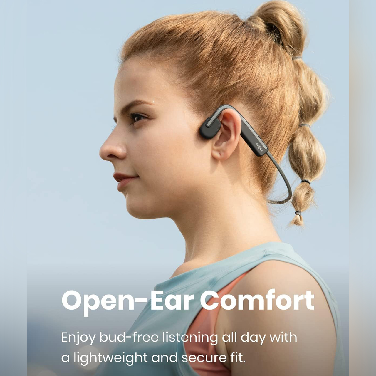 Shokz Earphone Bone Conduction OpenMove - Grey S661