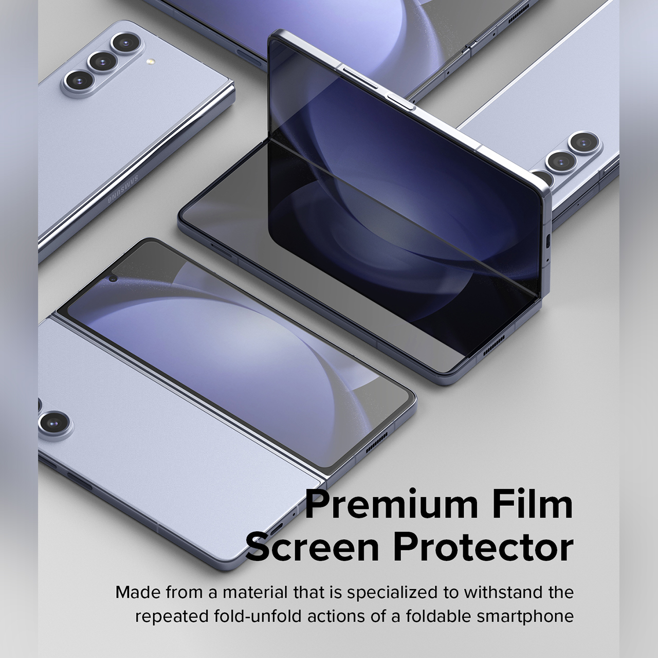 Screen Protector Samsung Galaxy Z Fold 5 Ringke Dual Easy Film Clear