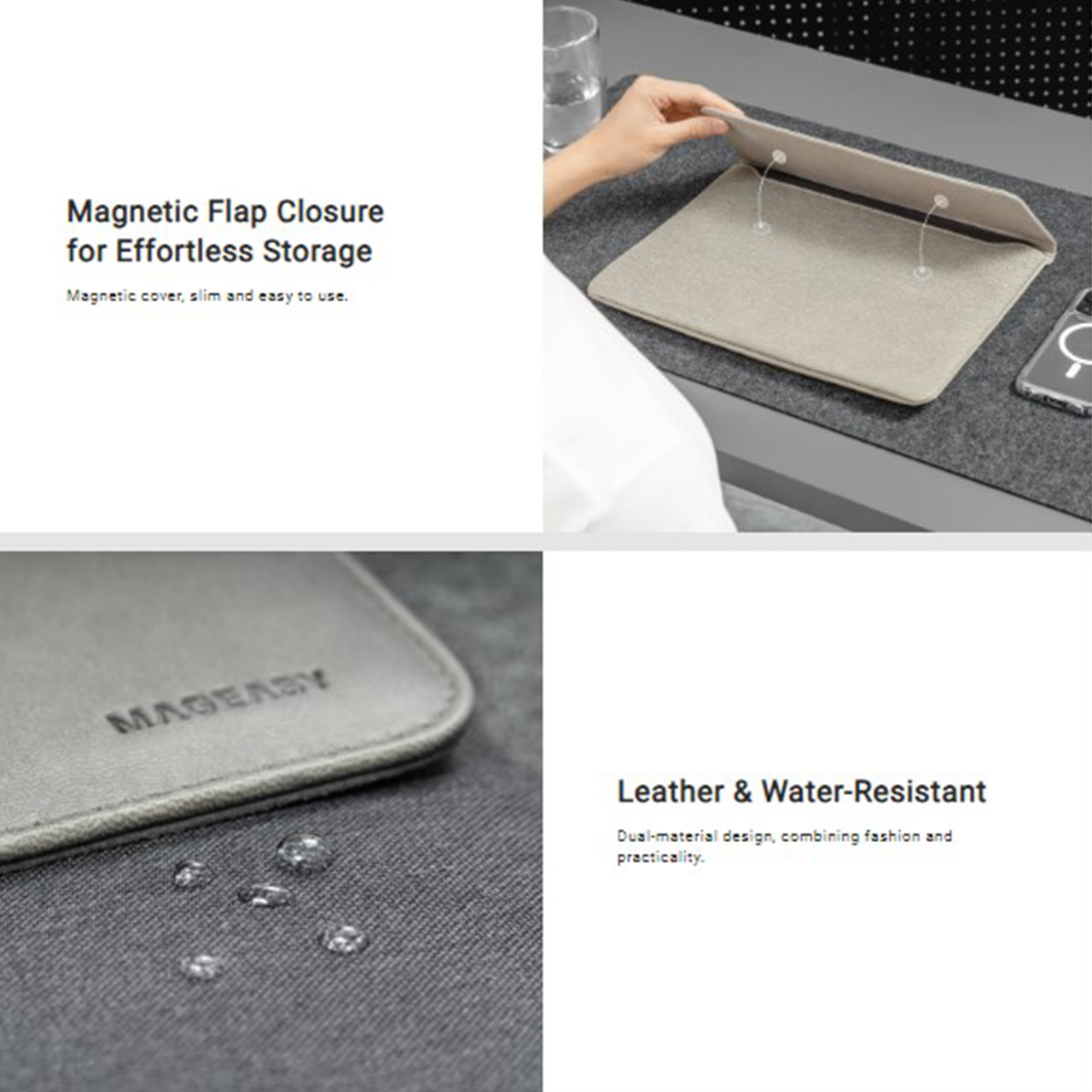 Tas Laptop Case MagEasy MacBook 16/15 Inch 2023/2022 Mag Sleeve Cover