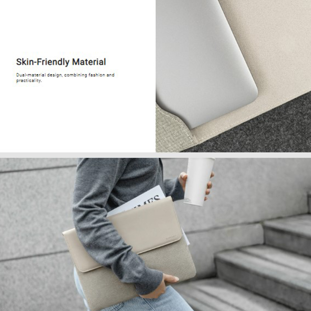 Tas Laptop Case MagEasy MacBook 16/15 Inch 2023/2022 Mag Sleeve Cover