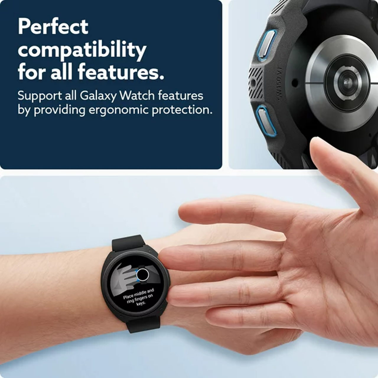 Case Samsung Galaxy Watch 6 44/40mm Caseology Vault Matte Soft Casing