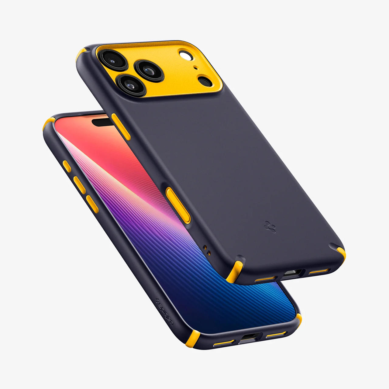 Spigen iPhone 17 Pro Case Nano Pop Hybrid MagFit - Blueberry Navy ACS11149 (Offline SKU)