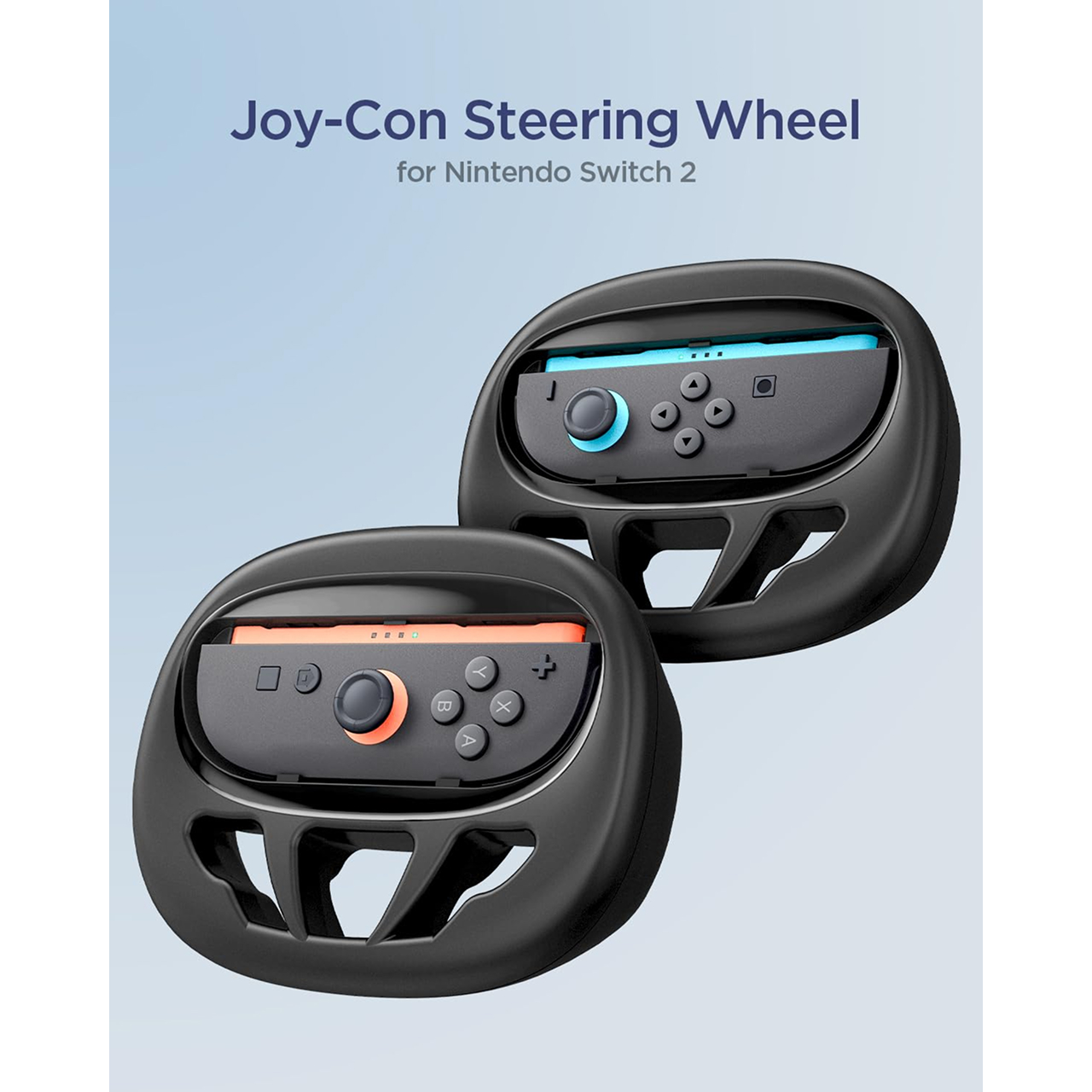Spigen Nintendo Switch 2 Joy-Con Grip Steering Wheel NS101 - Black AGP10163