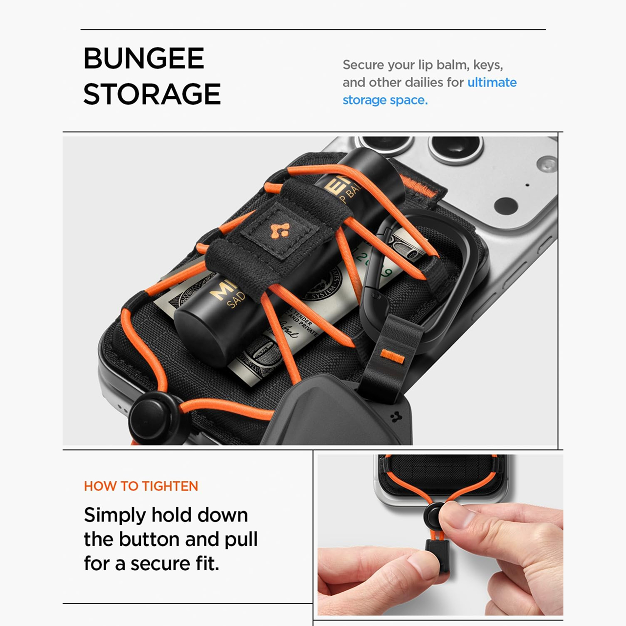Spigen Card Holder Magsafe Tiefit MagFit (3 card) - Black AFA10552