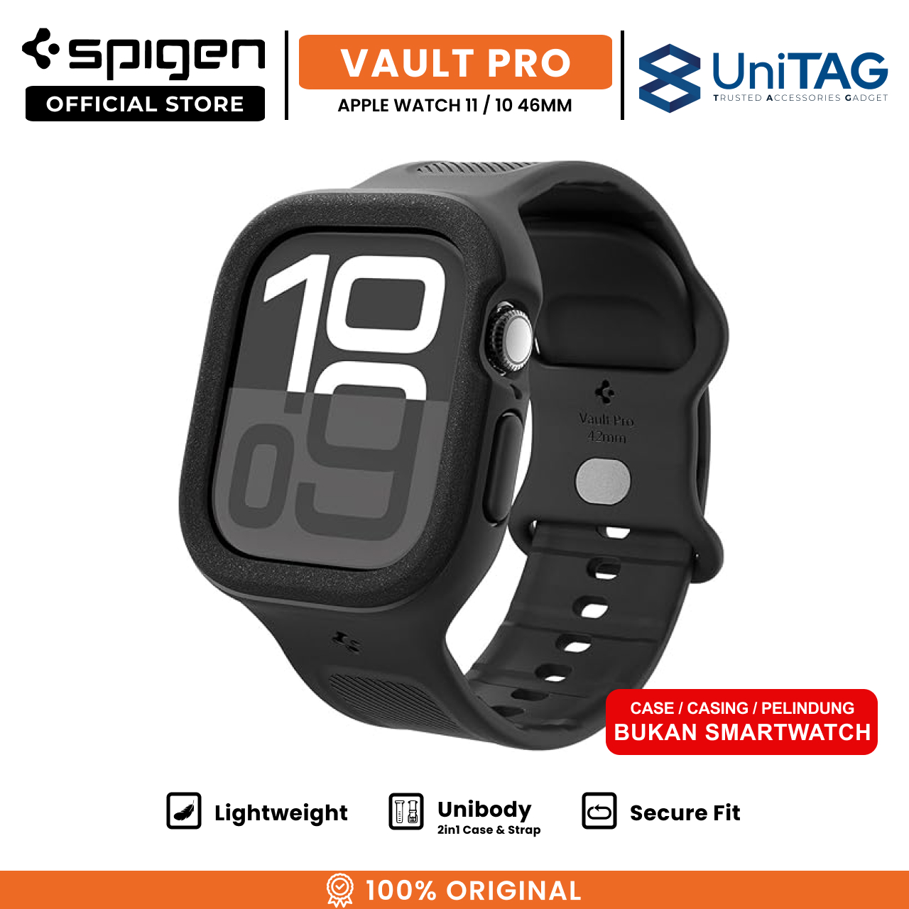 Spigen AirPods Pro 3 Case Rugged Armor - Matte Black ACS09822