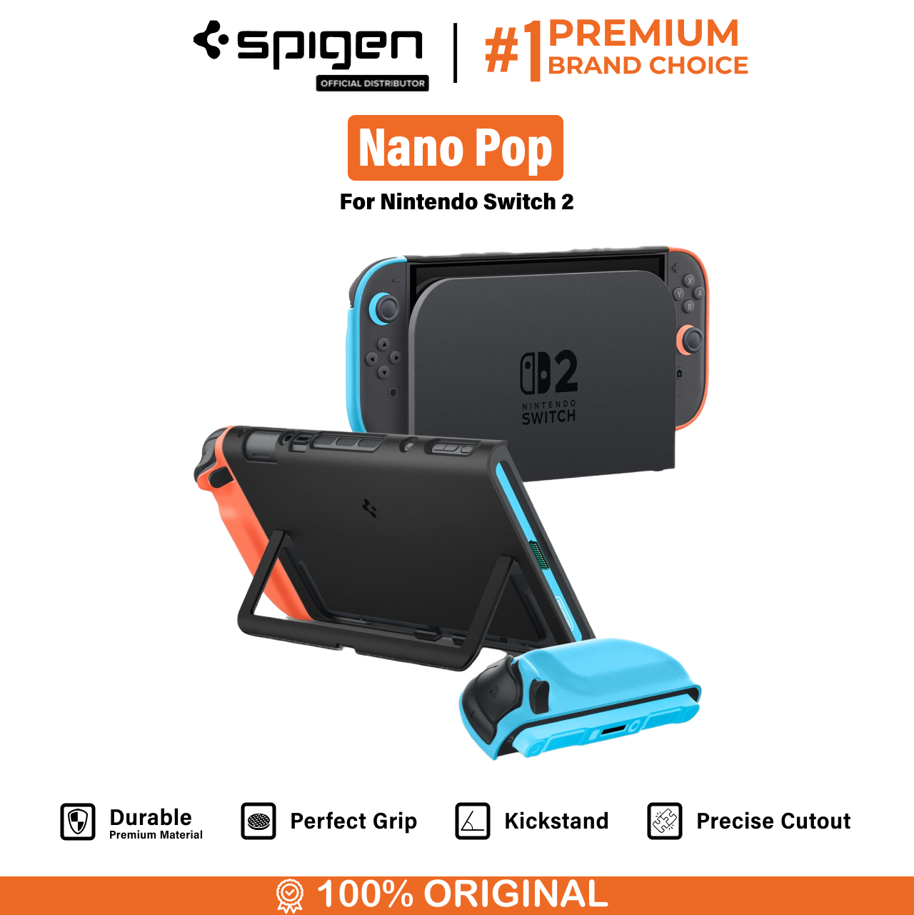 Spigen Nintendo Switch 2 Case Nano Pop - Special Edition ACS09344