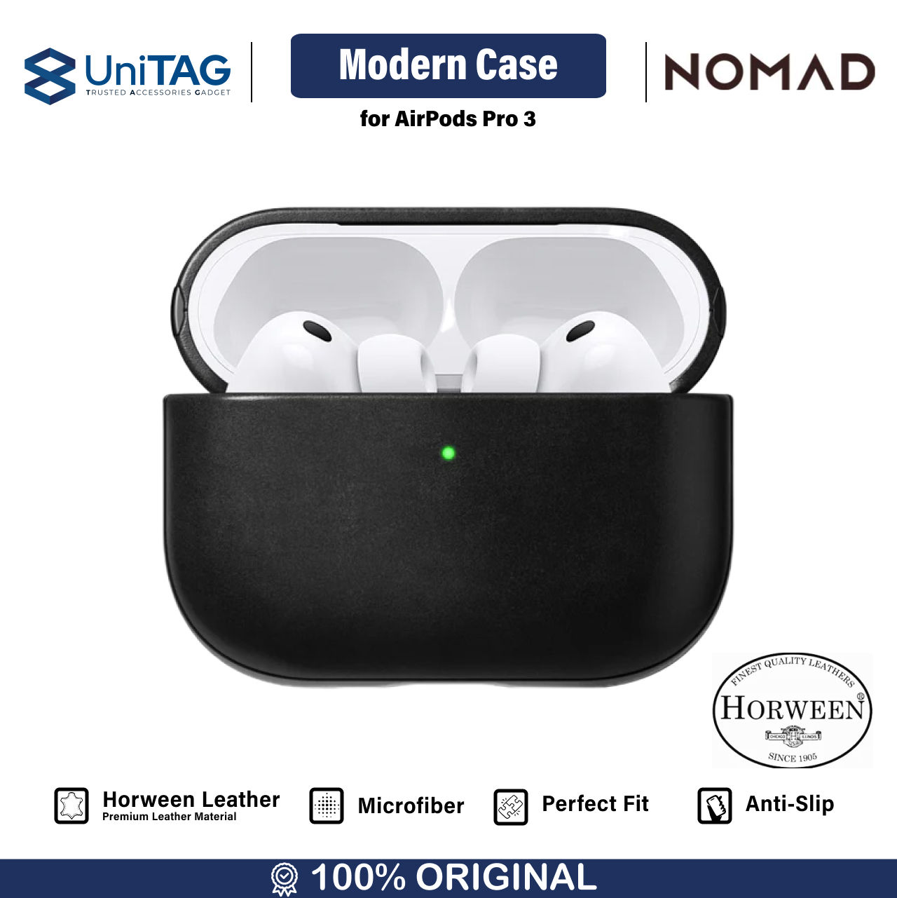 Spigen AirPods Pro 3 Case Ultra Hybrid Magfit Zero One - Black ACS09823