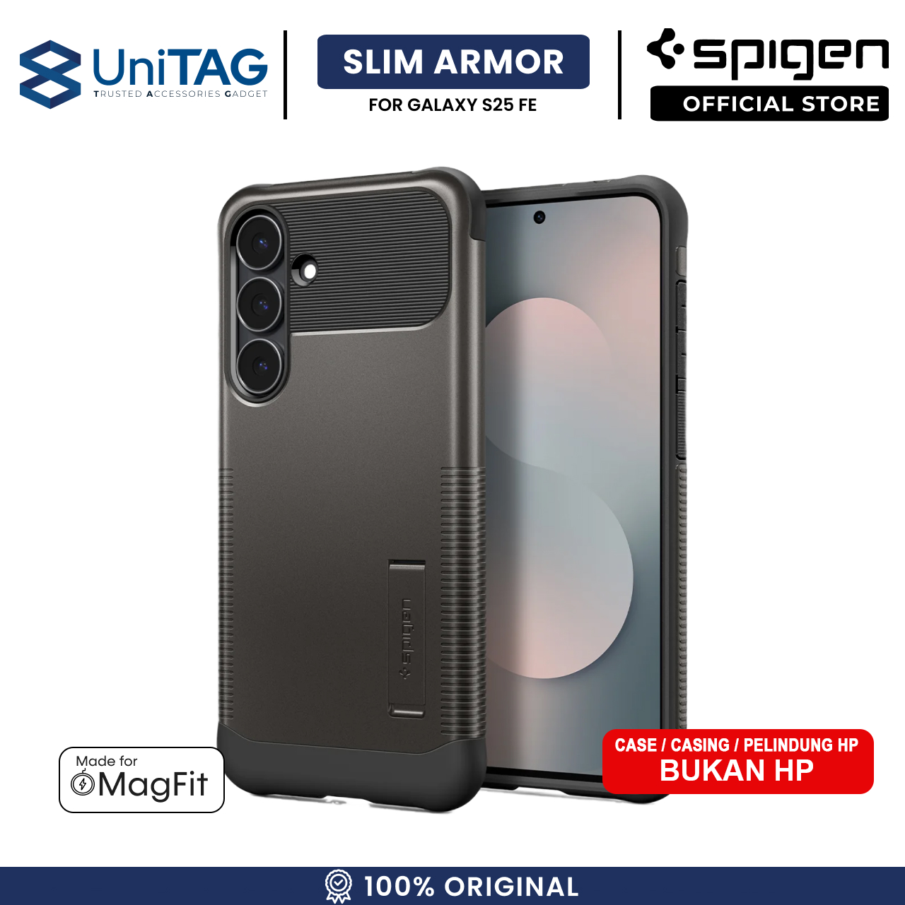 Spigen Galaxy Z Flip 7 Case Tough Armor Pro MagFit - Black ACS09561