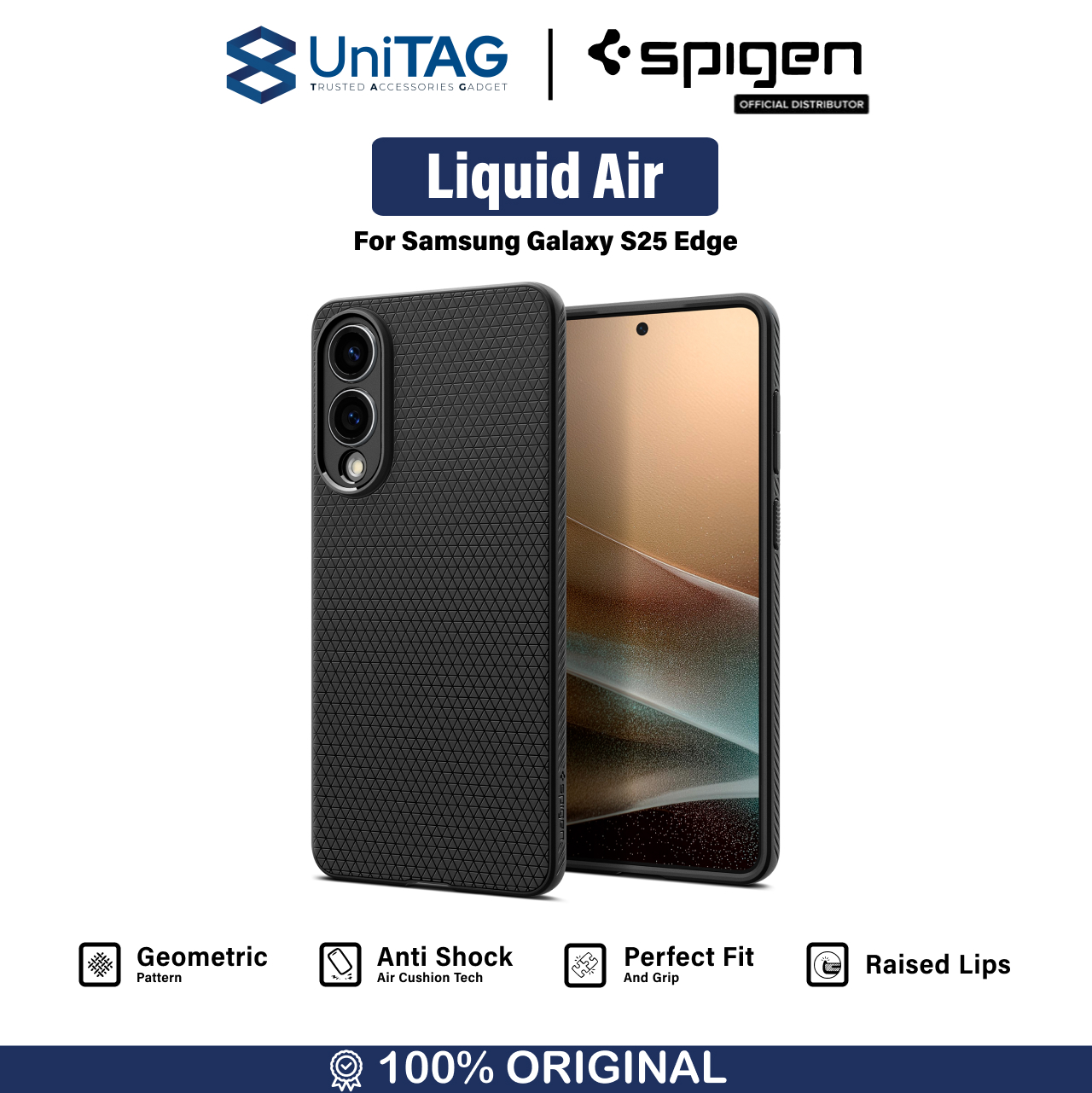Spigen Galaxy S23 Ultra Case Liquid Air - Matte Black ACS05614-1