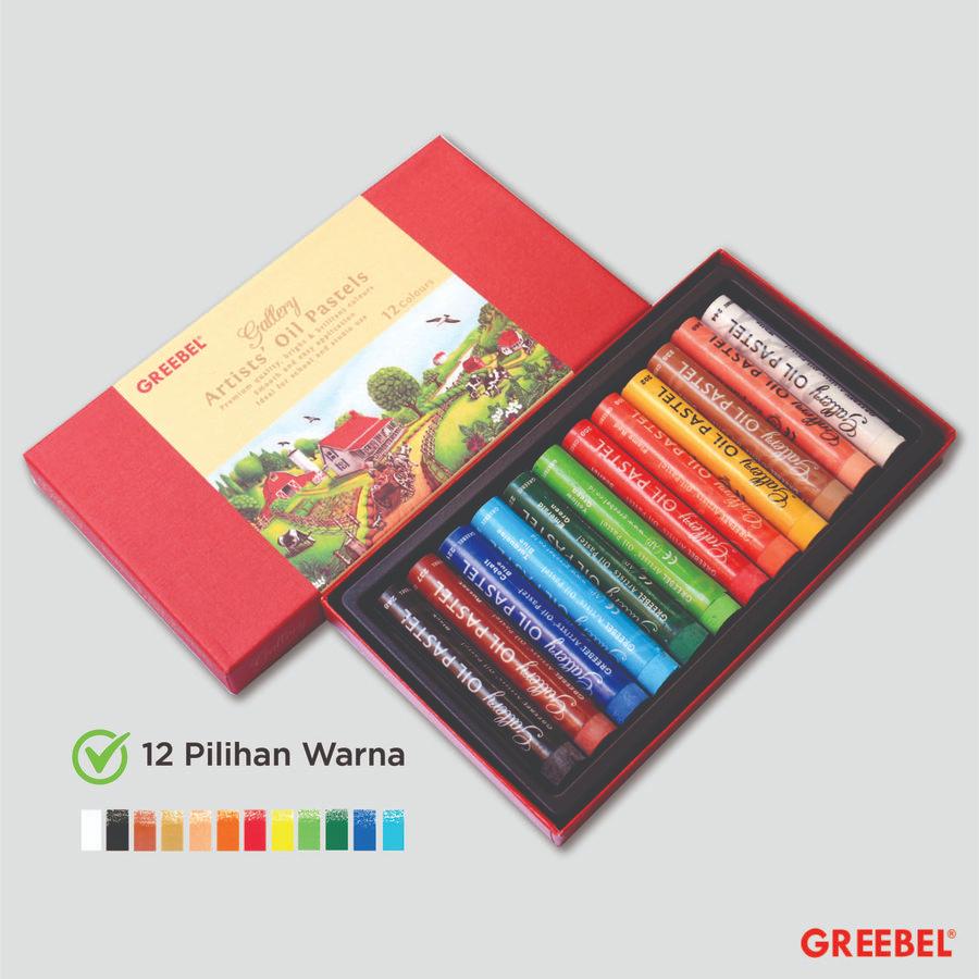 Crayon Oil Pastel Greebel Artist Oil Pastel / Krayon Minyak Artist
