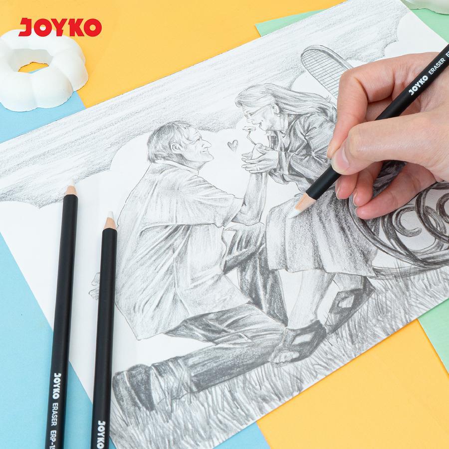 Joyko Eraser Pencil / Penghapus Bentuk Pensil Joyko ERP-151