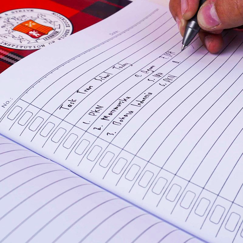 Buku Tulis Garis Kuarto / A5 Deli 38 Lembar Satuan CNA538