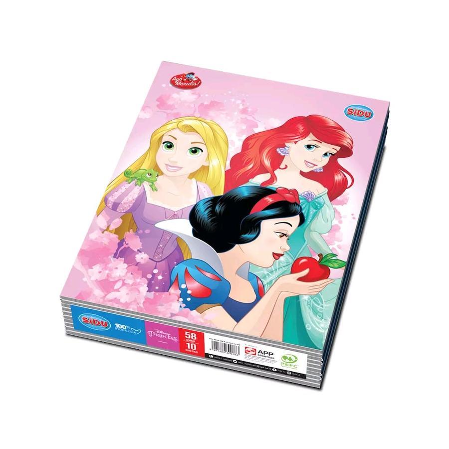 Buku Tulis Garis SIDU 58 Lembar 1 Pak 10 Buku PRINCESS Edition