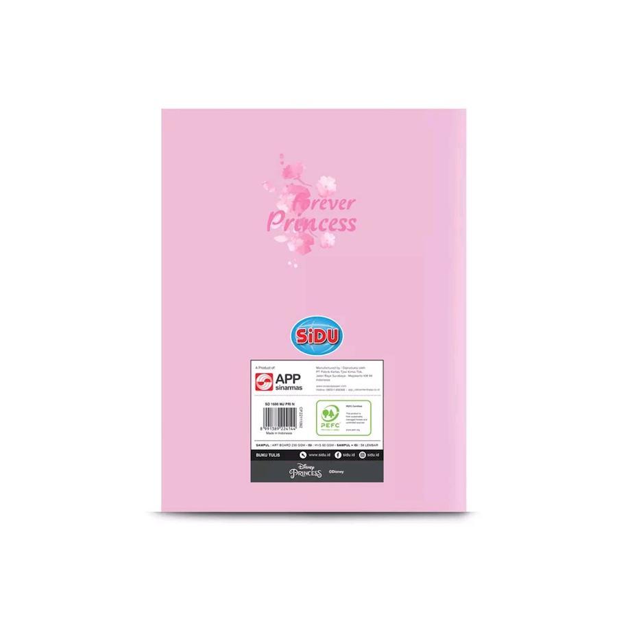 Buku Tulis Garis SIDU 58 Lembar 1 Pak 10 Buku PRINCESS Edition